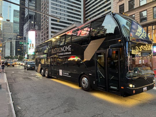 Bustronome gourmet dinner tour in New York
