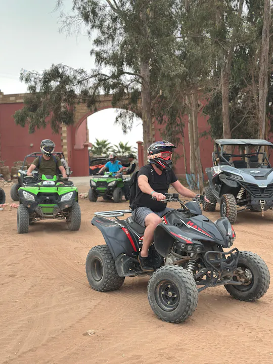Giro in quad sulle dune marocchine al tramonto con buffet a volontà