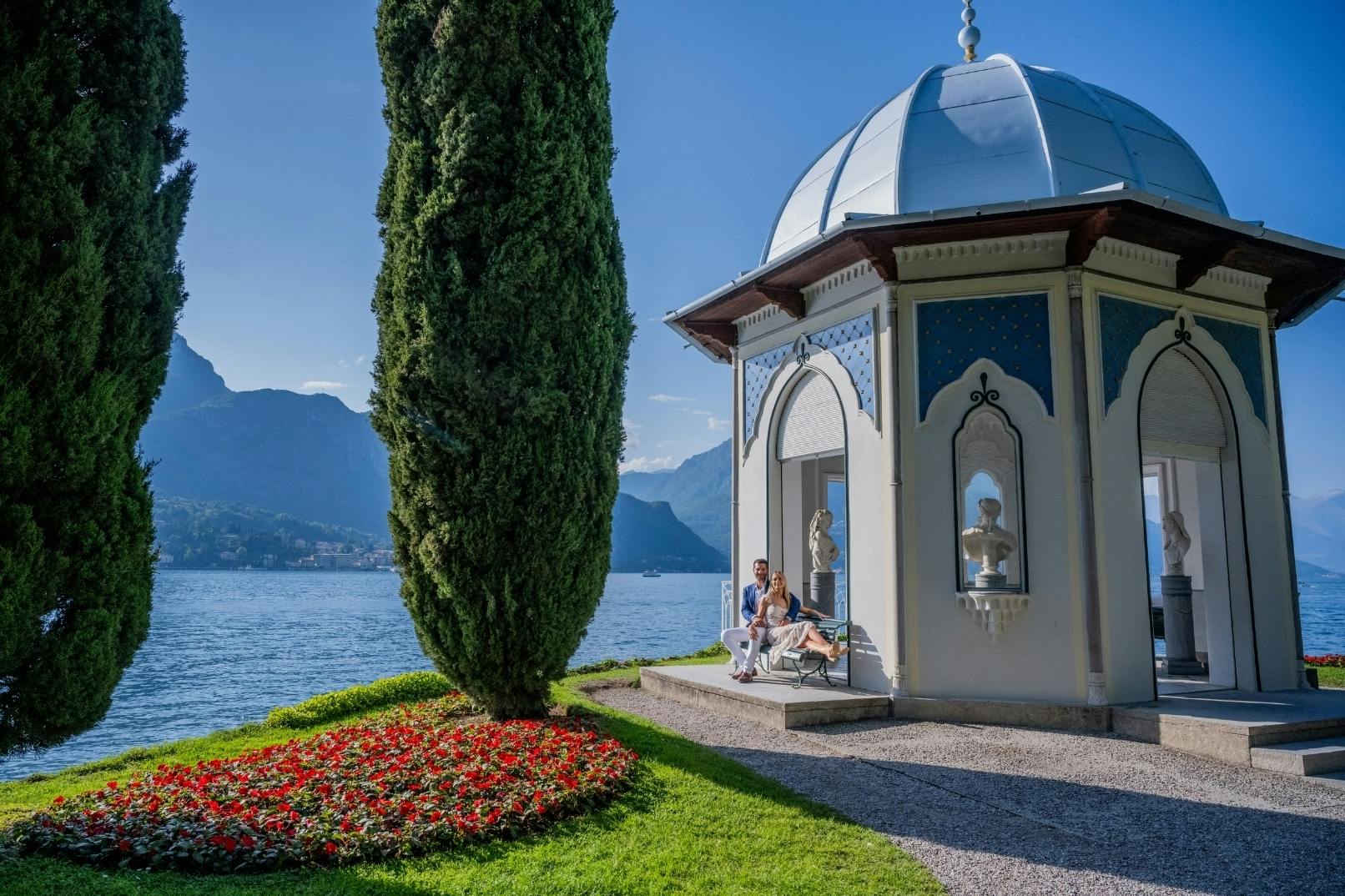 1-hour private photoshoot in Lake Como