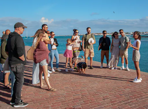 Guided walking tour of Corralejo with local tasting sessions