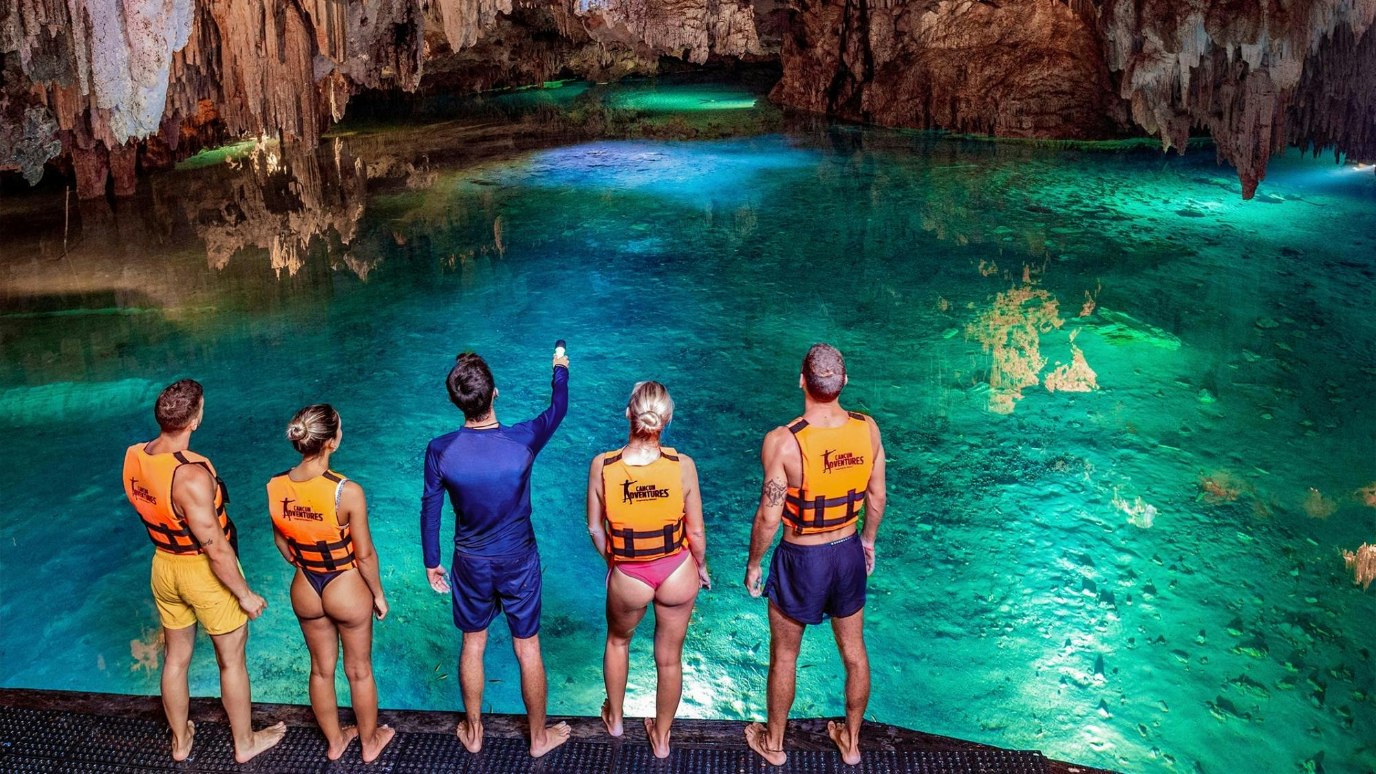 Cenotes & Yal Ku Paradise Lagoon Tour