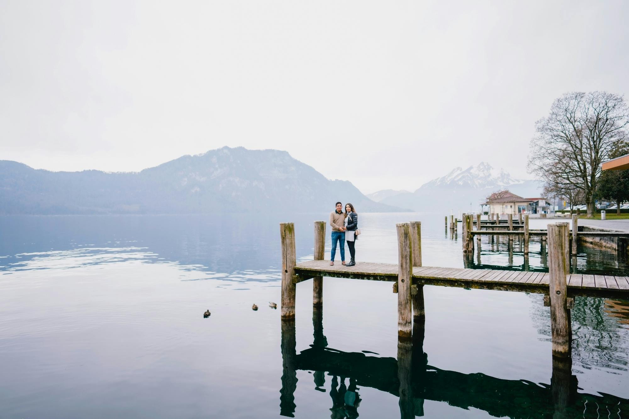 1-hour private photoshoot in Lucerne