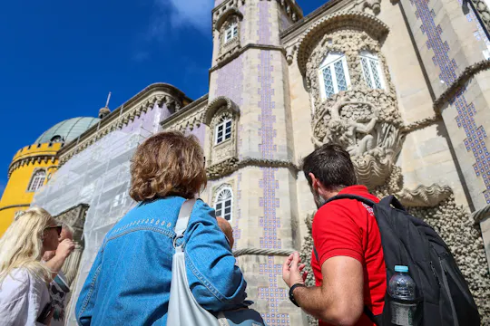 Sintra com Palácio da Pena e Quinta da Regaleira a partir de Lisboa