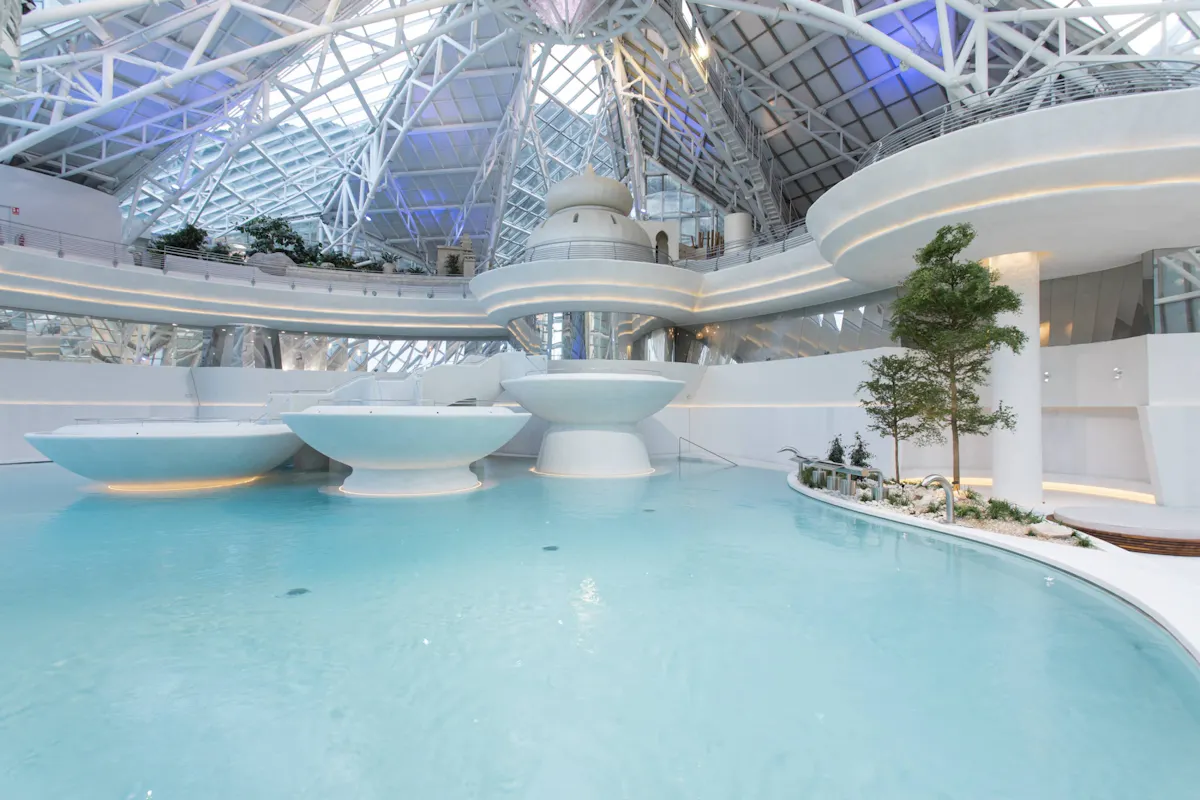 Caldea Spa classic access with dinner