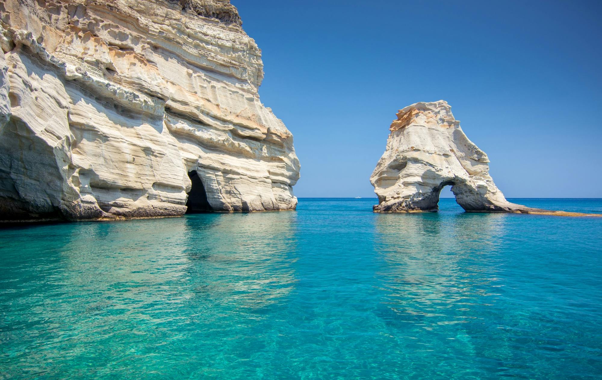Milos island cruise from Agia Kyriaki Beach