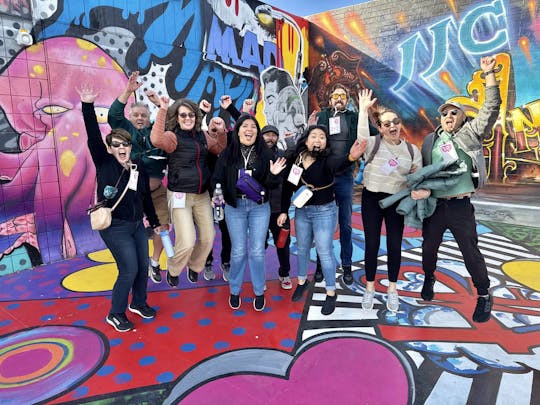 Visita turística e gastronómica à zona artística de Las Vegas