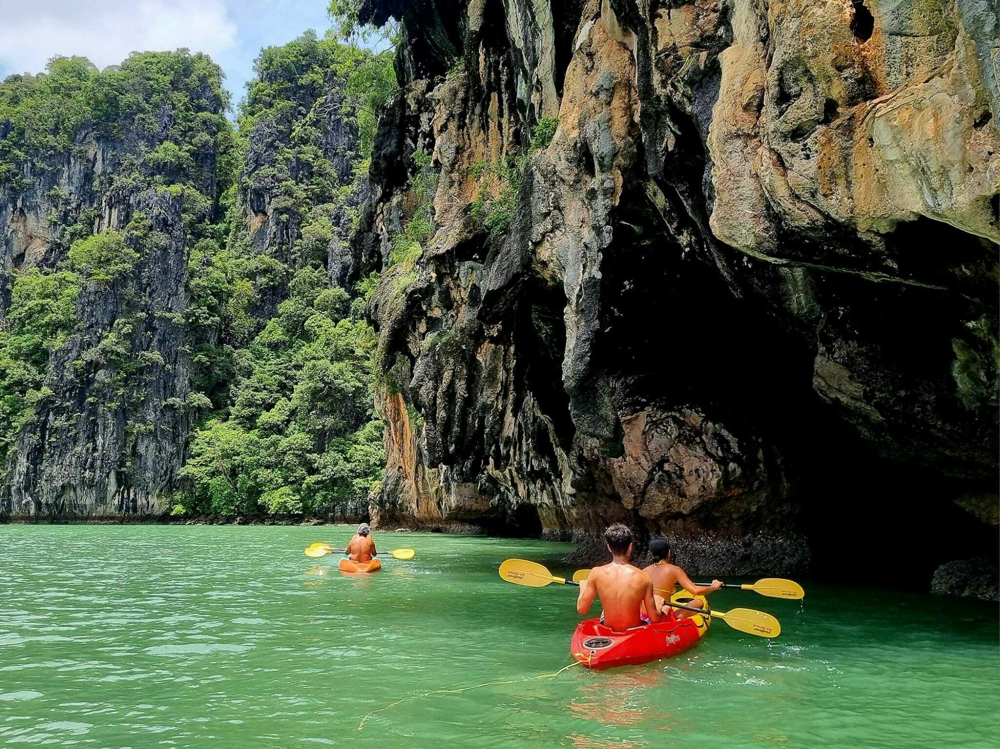 Three islands and kayaking half day tour from Koh Lanta