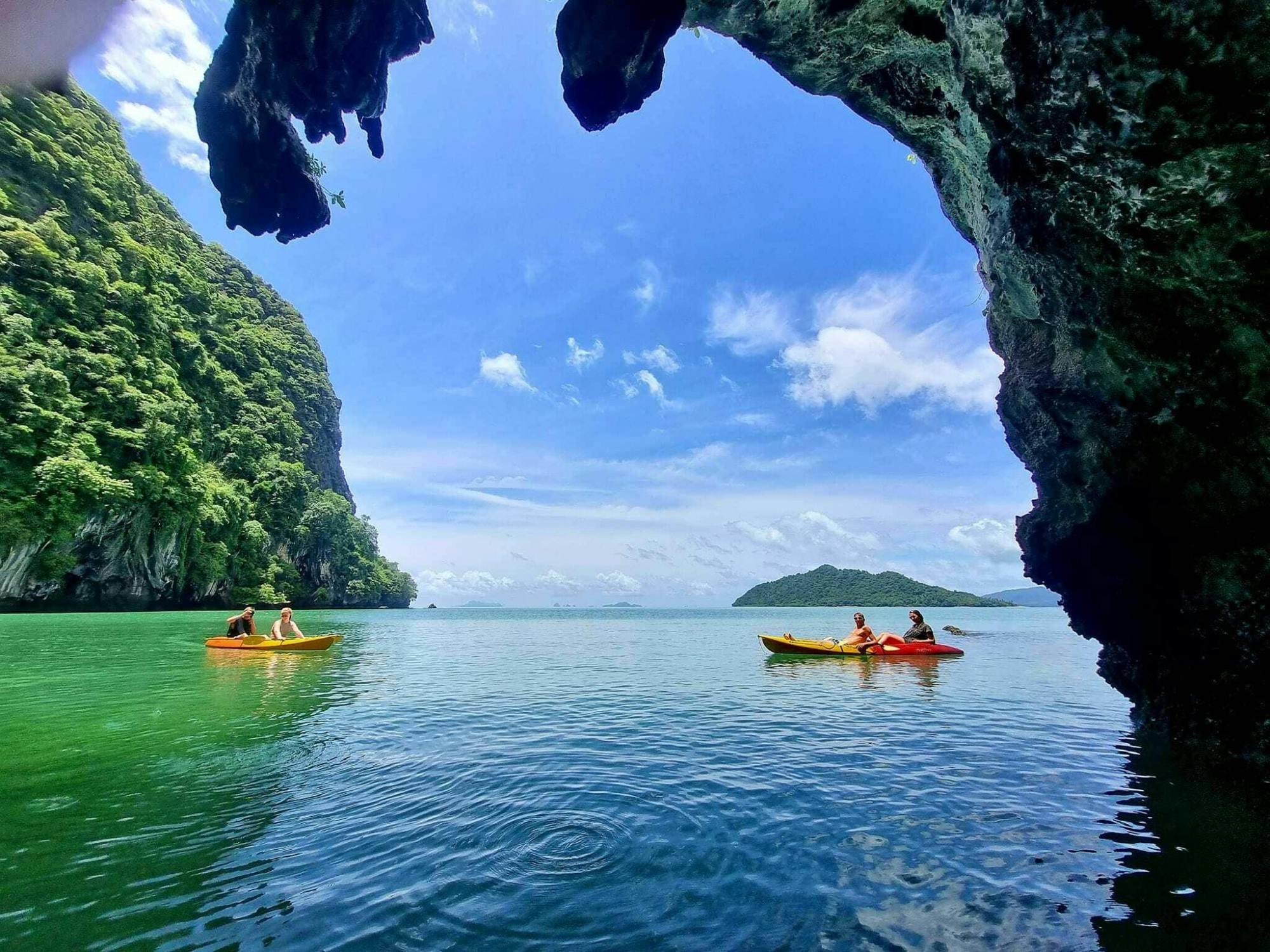 Three islands and kayaking half day tour from Koh Lanta