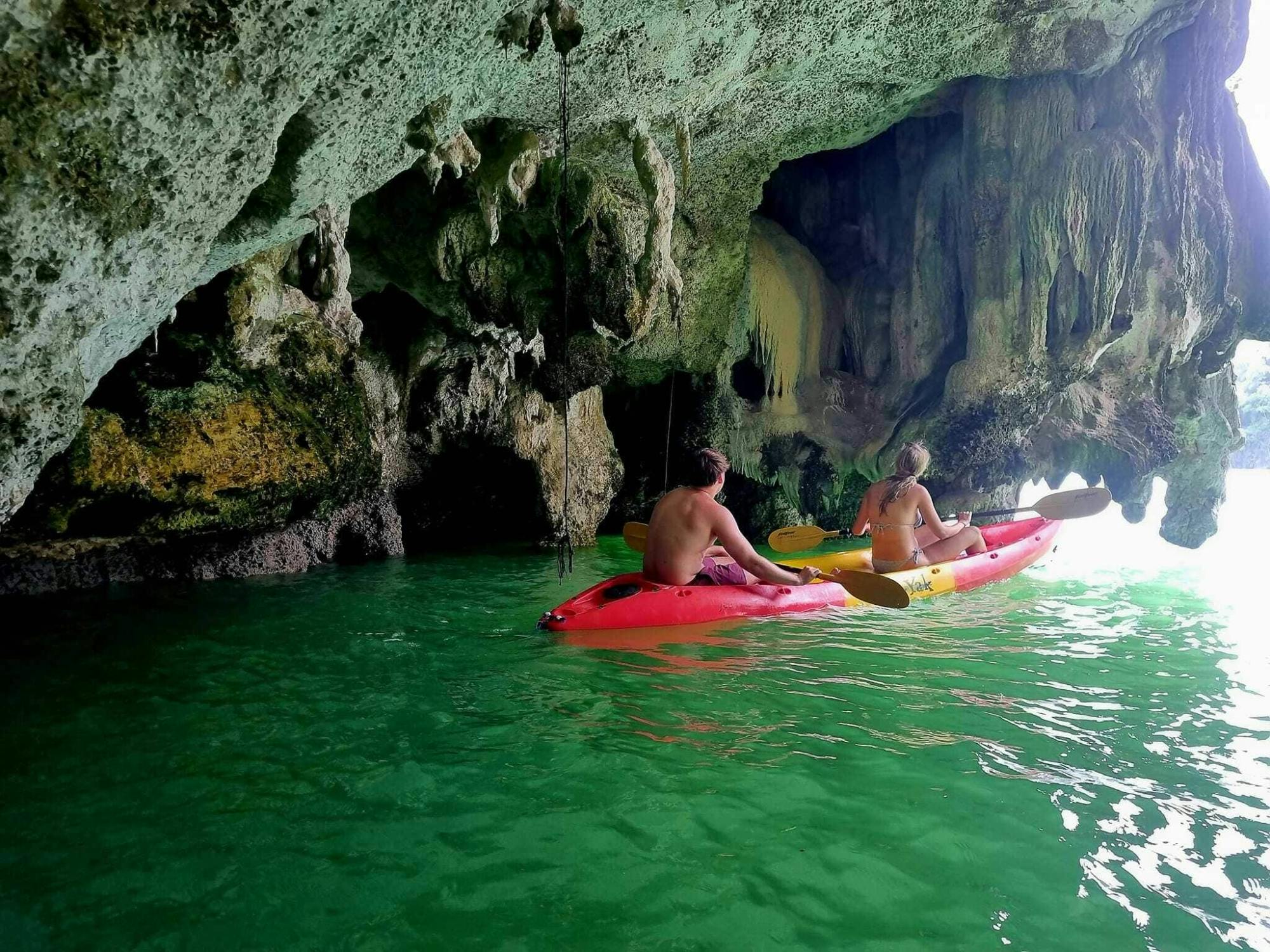 Three islands and kayaking half day tour from Koh Lanta