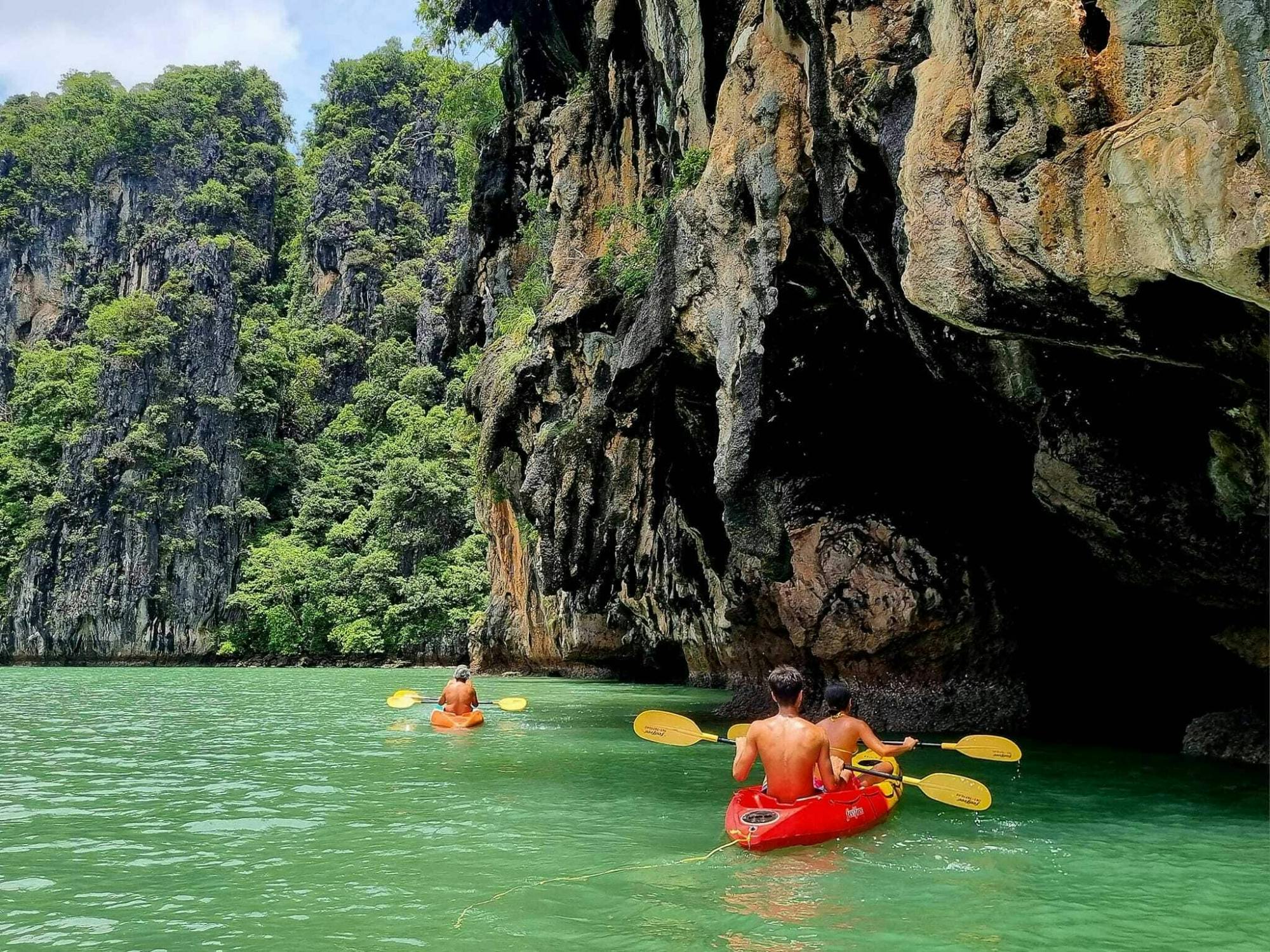 Three islands and kayaking half day tour from Koh Lanta