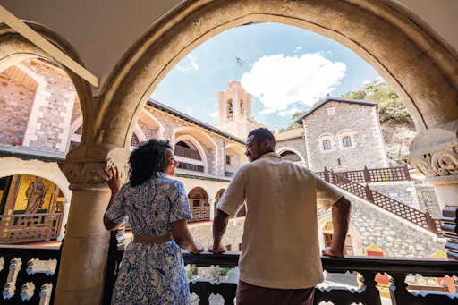 Troodos Mountains tour with Kykkos Monastery visit and lunch