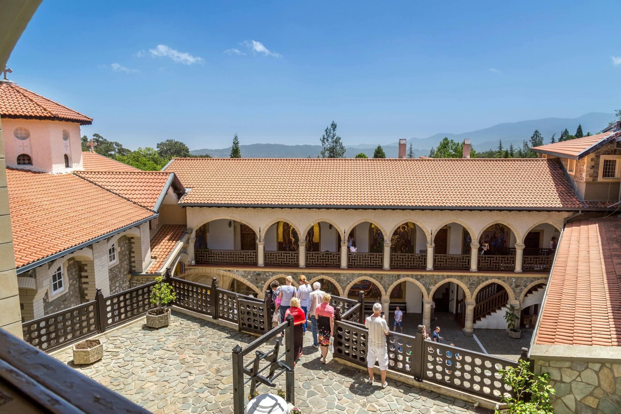 Troodos Mountains tour with Kykkos Monastery visit and lunch