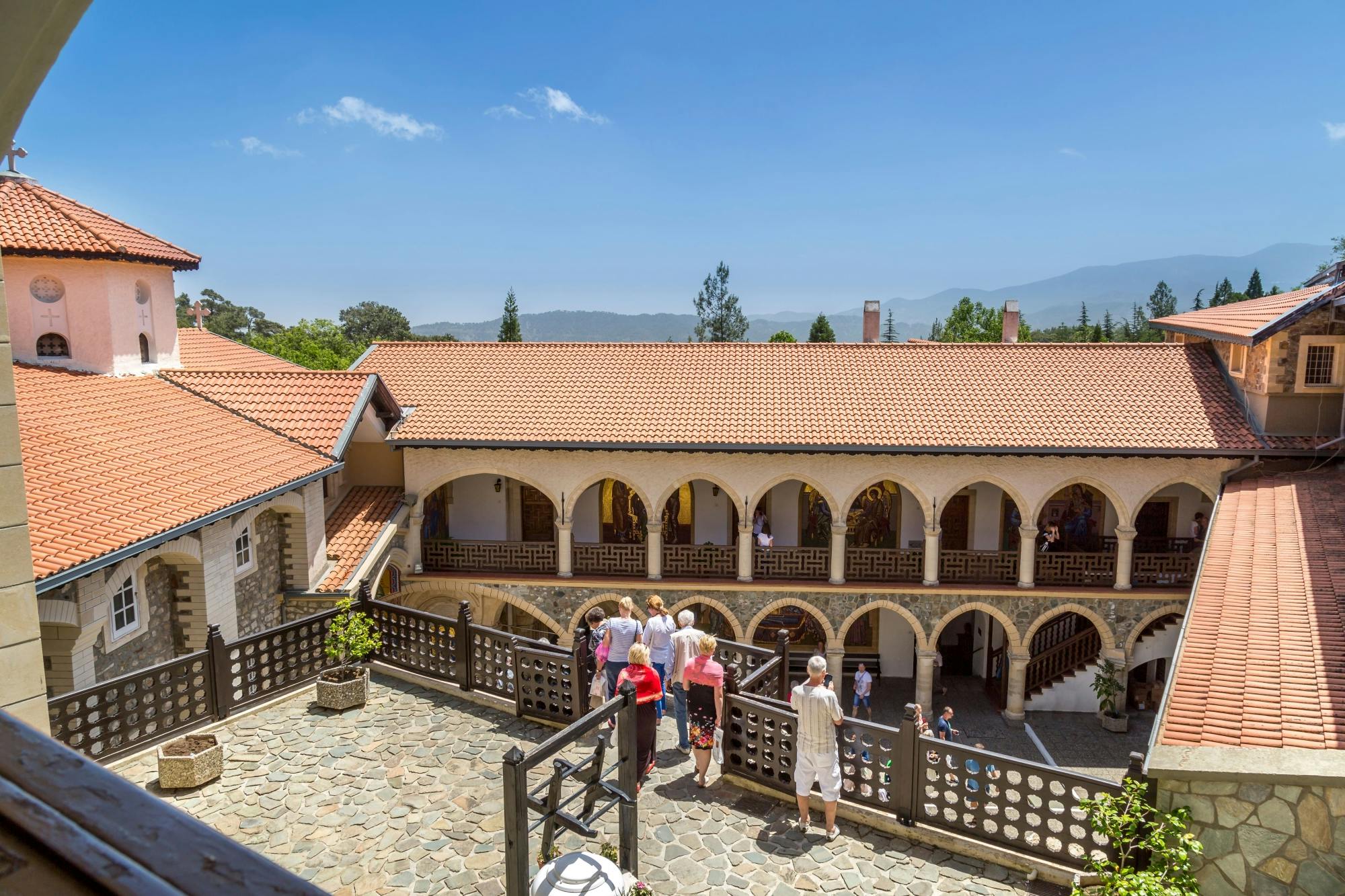 Troodos Mountains tour with Kykkos Monastery visit and lunch