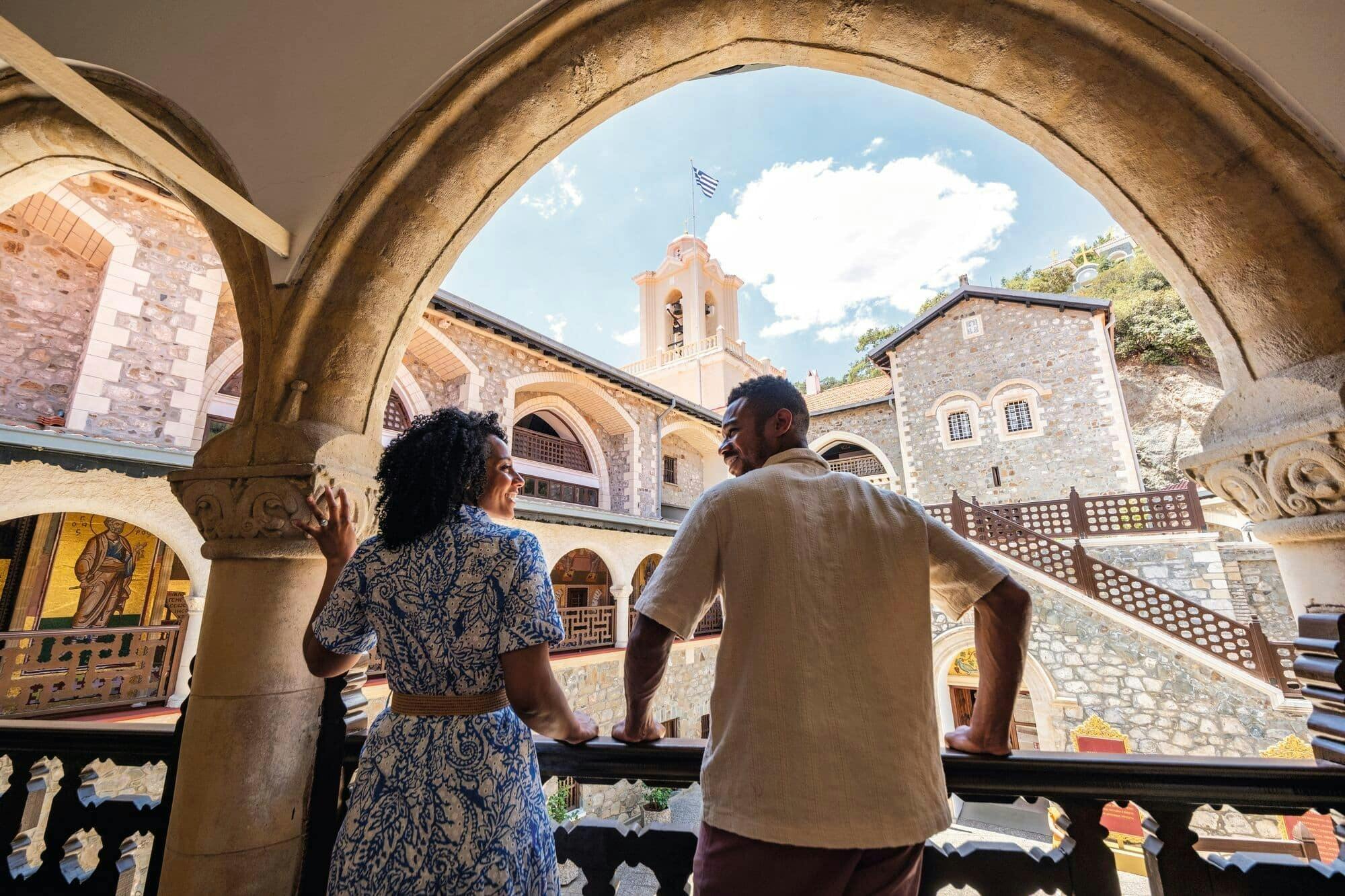 Troodos Mountains tour with Kykkos Monastery visit and lunch