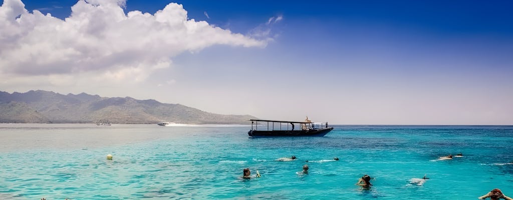 Gili Islands private trip with glass-bottom boat from Lombok