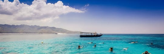 Gili Islands private trip with glass-bottom boat from Lombok