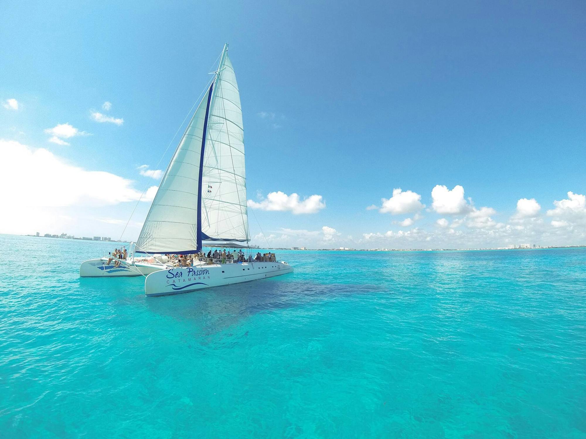 Isla Mujeres Catamaran Cruise-ervaring