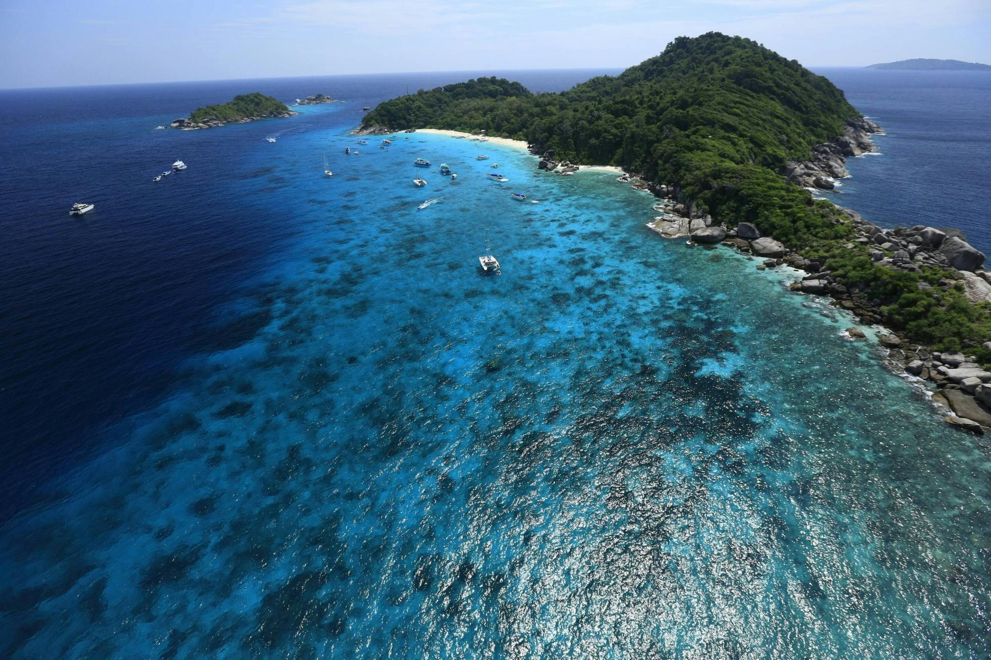 Full-day catamaran tour of Thailand’s Similan Islands