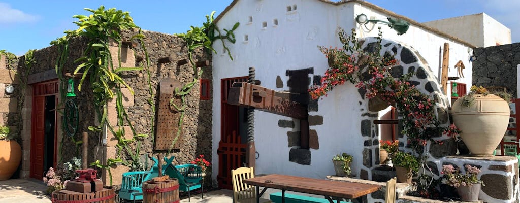 Degustacja wina i zwiedzanie muzeum w bodedze Finca Mota na Lanzarote
