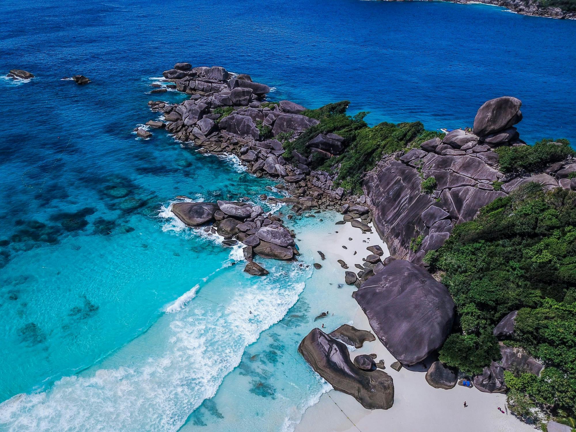 Full-day catamaran tour of Thailand’s Similan Islands