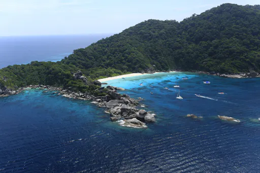 Full-day catamaran tour of Thailand’s Similan Islands