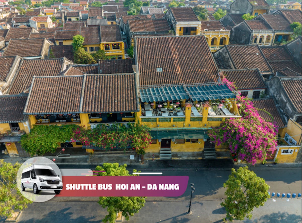 Pendelbus naar Da Nang vanuit Hoi An City