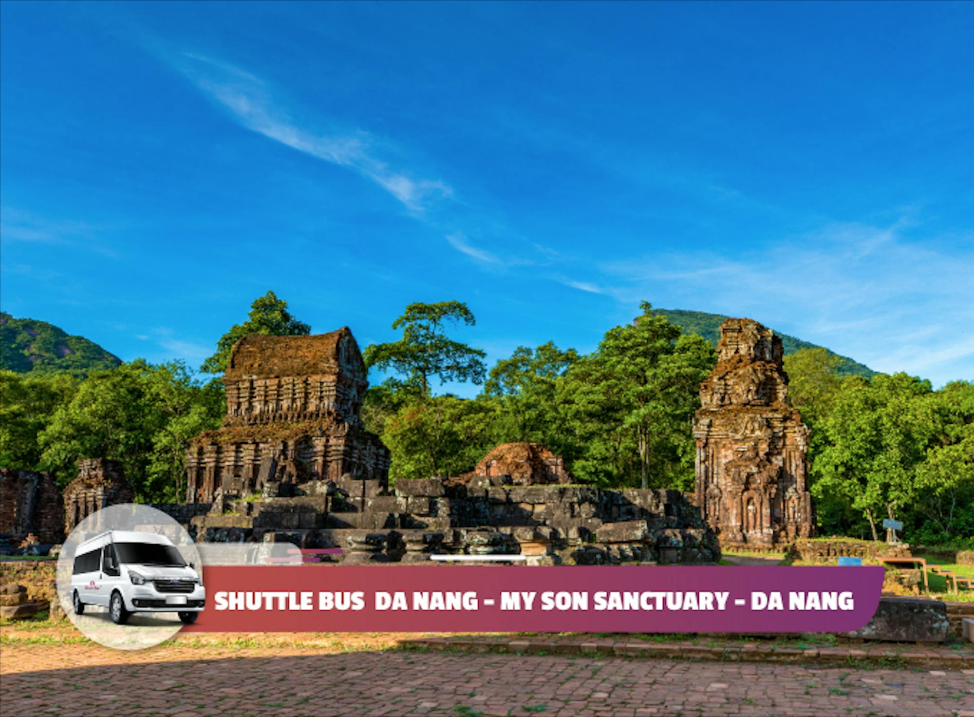 Roundtrip Shuttle Bus to My Son Sanctuary from Da Nang