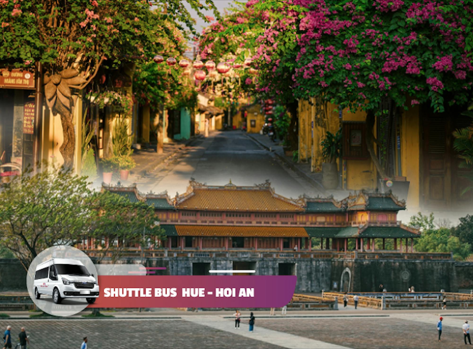 Shuttle Bus to Hoi An from Hue City