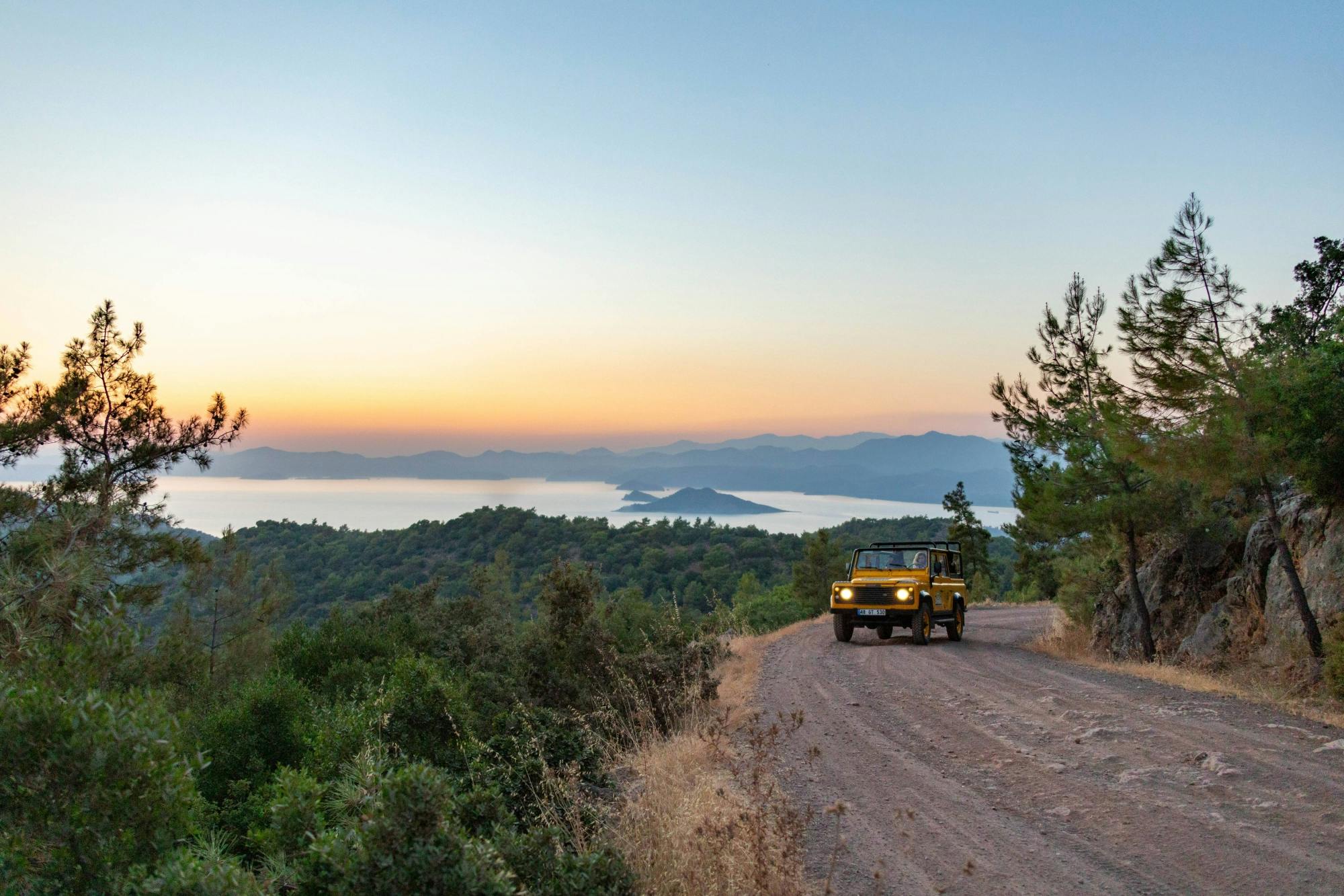 Fethiye sunset 4x4 tour with local dinner