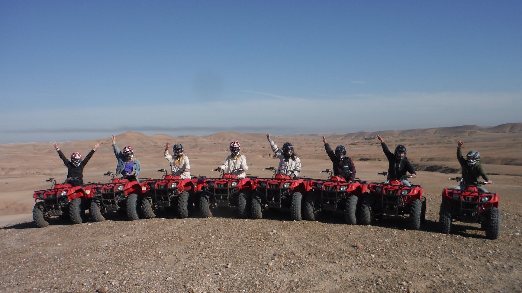 Agafay quad full-day tour and camel ride with lunch