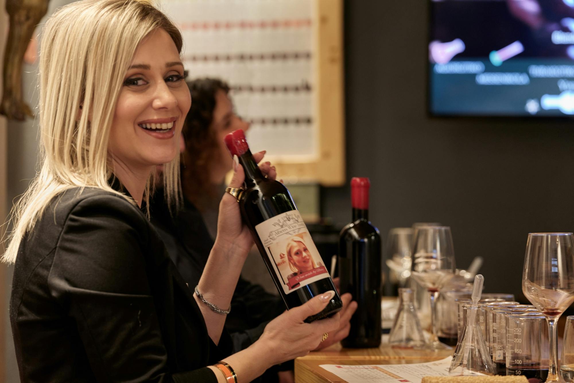 Craft your own bottle of wine in Athens city centre