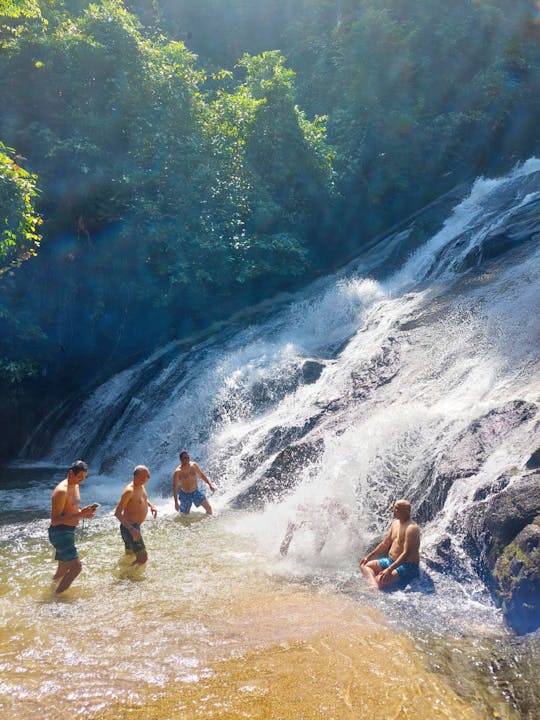 Ganztägige Wanderung und Fahrradtour durch den Thai Muang National Park von Phuket aus