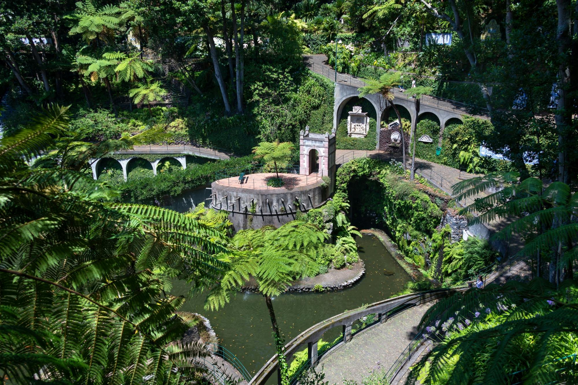 Madeira Monte Palace Tropical Gardens with optional toboggan ride