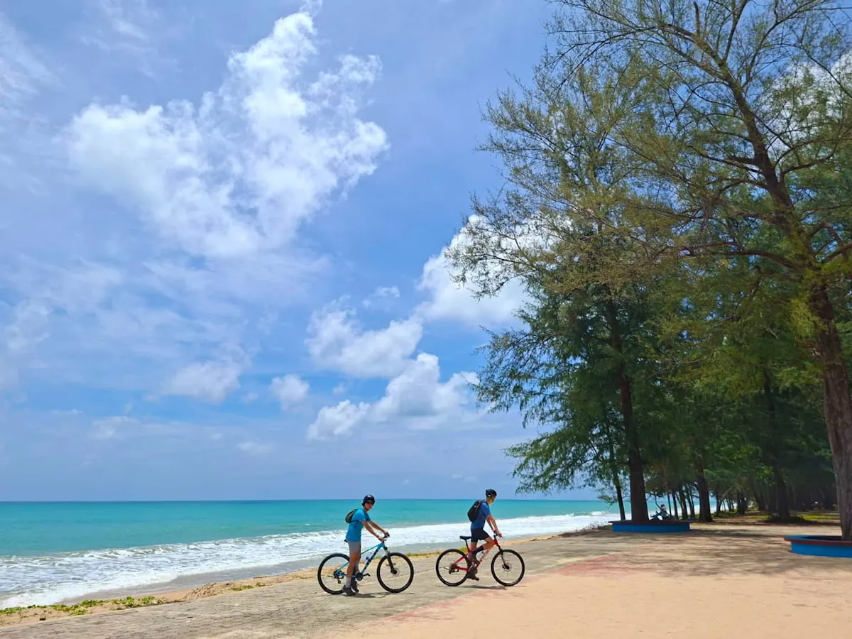 Full-day hike and bike tour of Thai Muang National Park