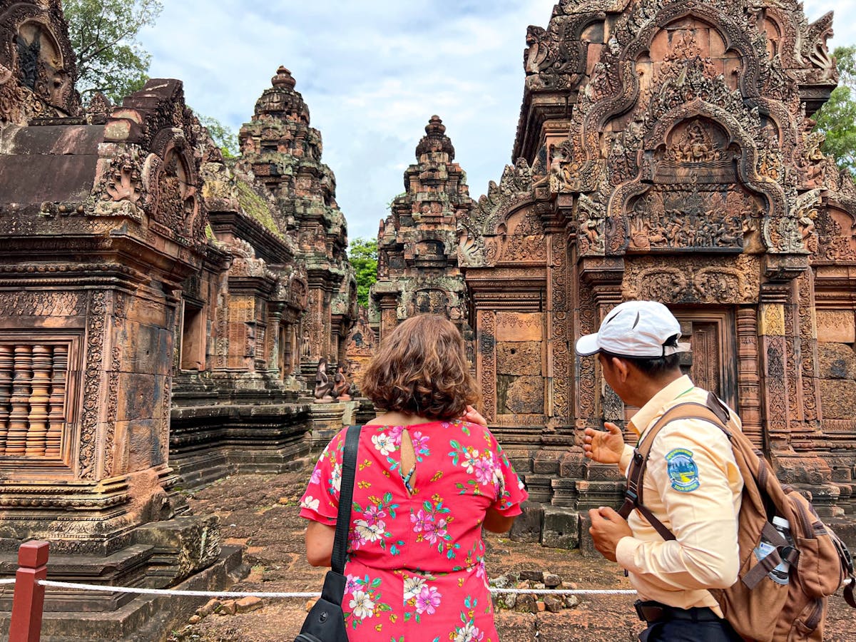 Tour del monte Kulen Beng Mealea e Banteay Srei da Siem Reap