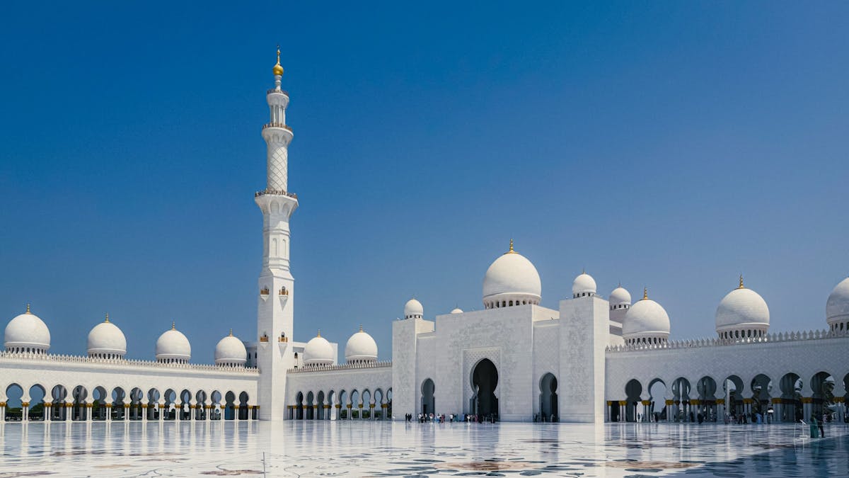 Rondleiding door de Sheikh Zayed Grand Mosque in Abu Dhabi