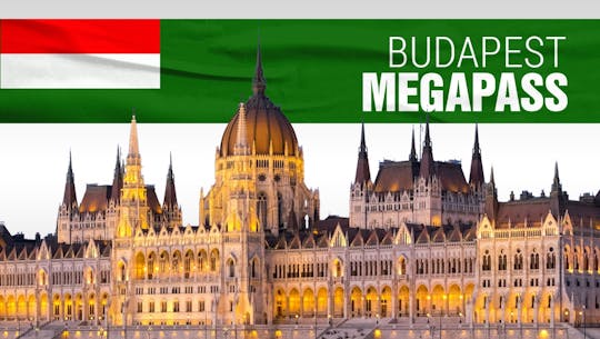 Budapest sightseeing and relaxation pass with guided walking tour and audioguides