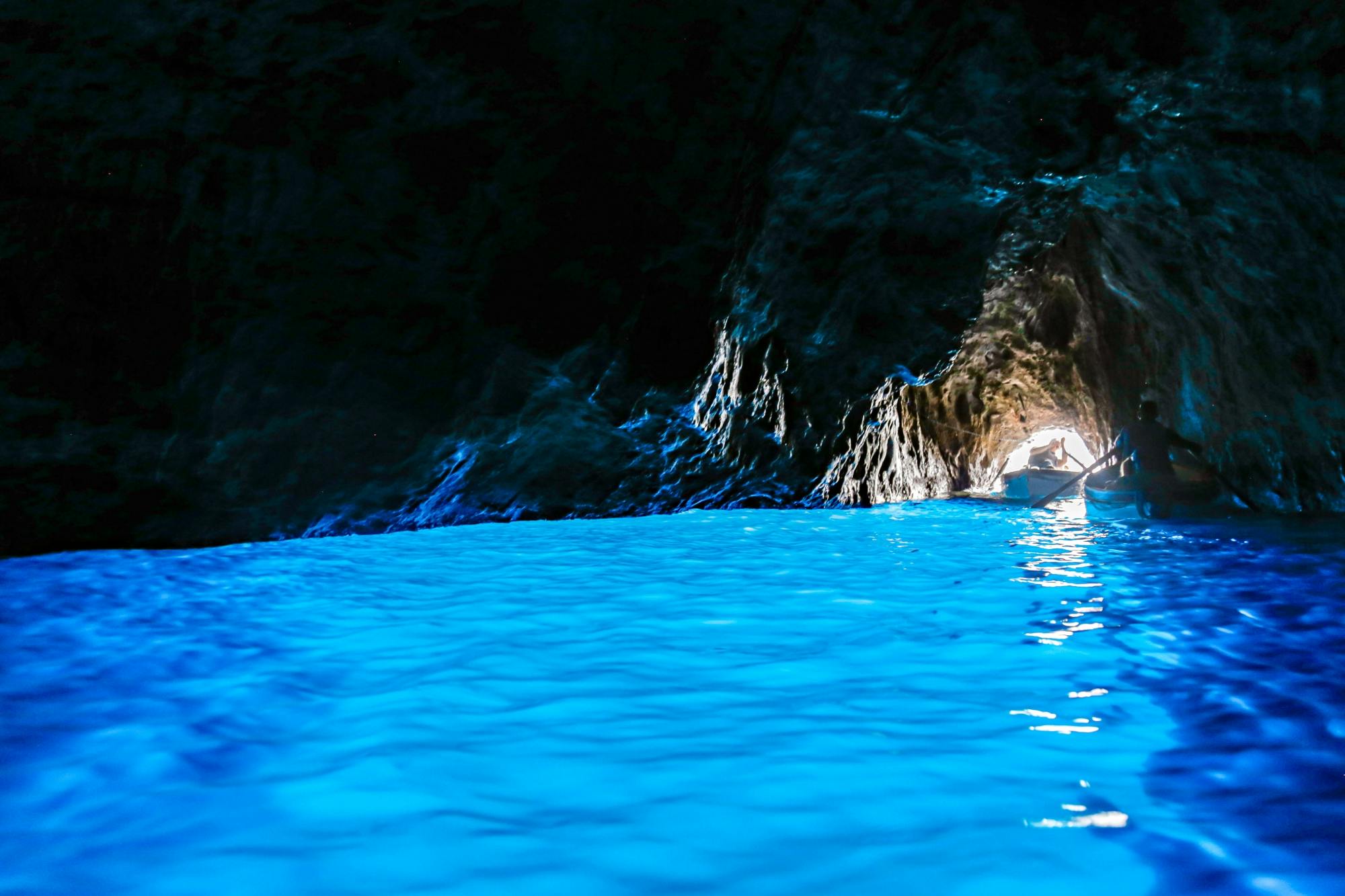 Capri and Anacapri with Blue Grotto guided tour from Naples