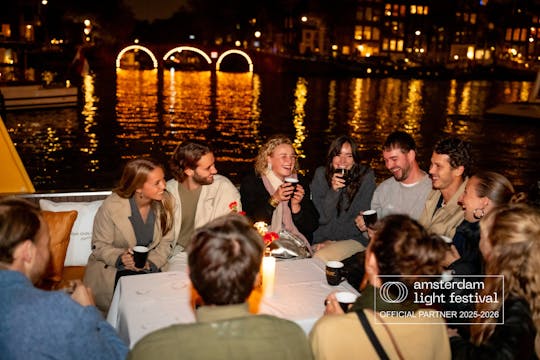 Amsterdam Light Festival Elektrische Boottocht vanaf Winter Stall