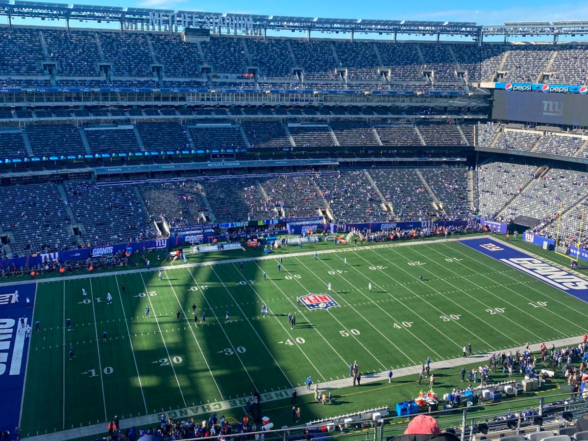 New York Giants football game tickets at Metlife Stadium