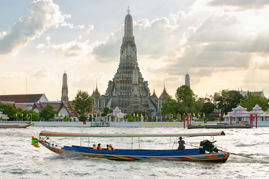 Les canaux et le marché aux fleurs de Bangkok