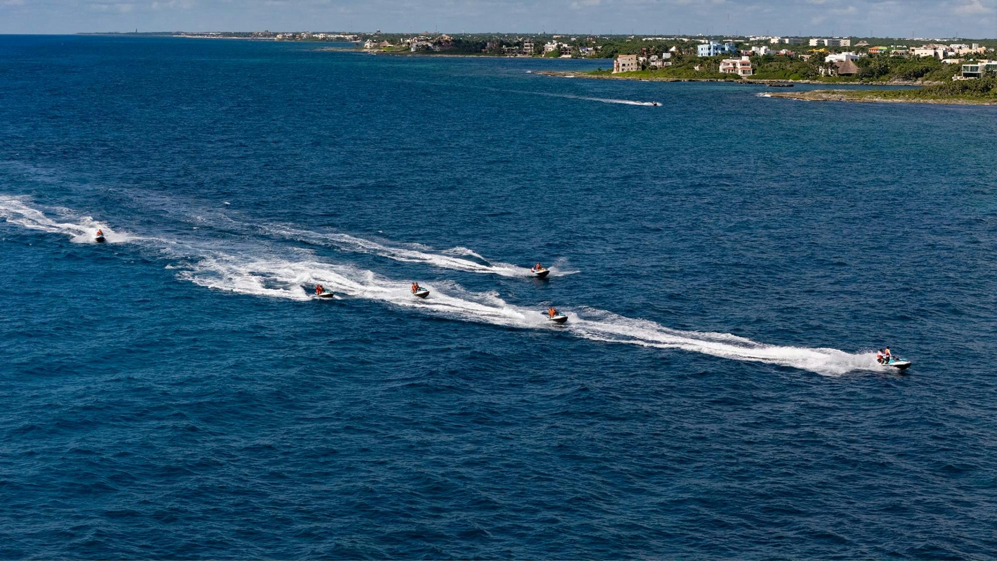 Jet-ski adventure in Riviera Maya