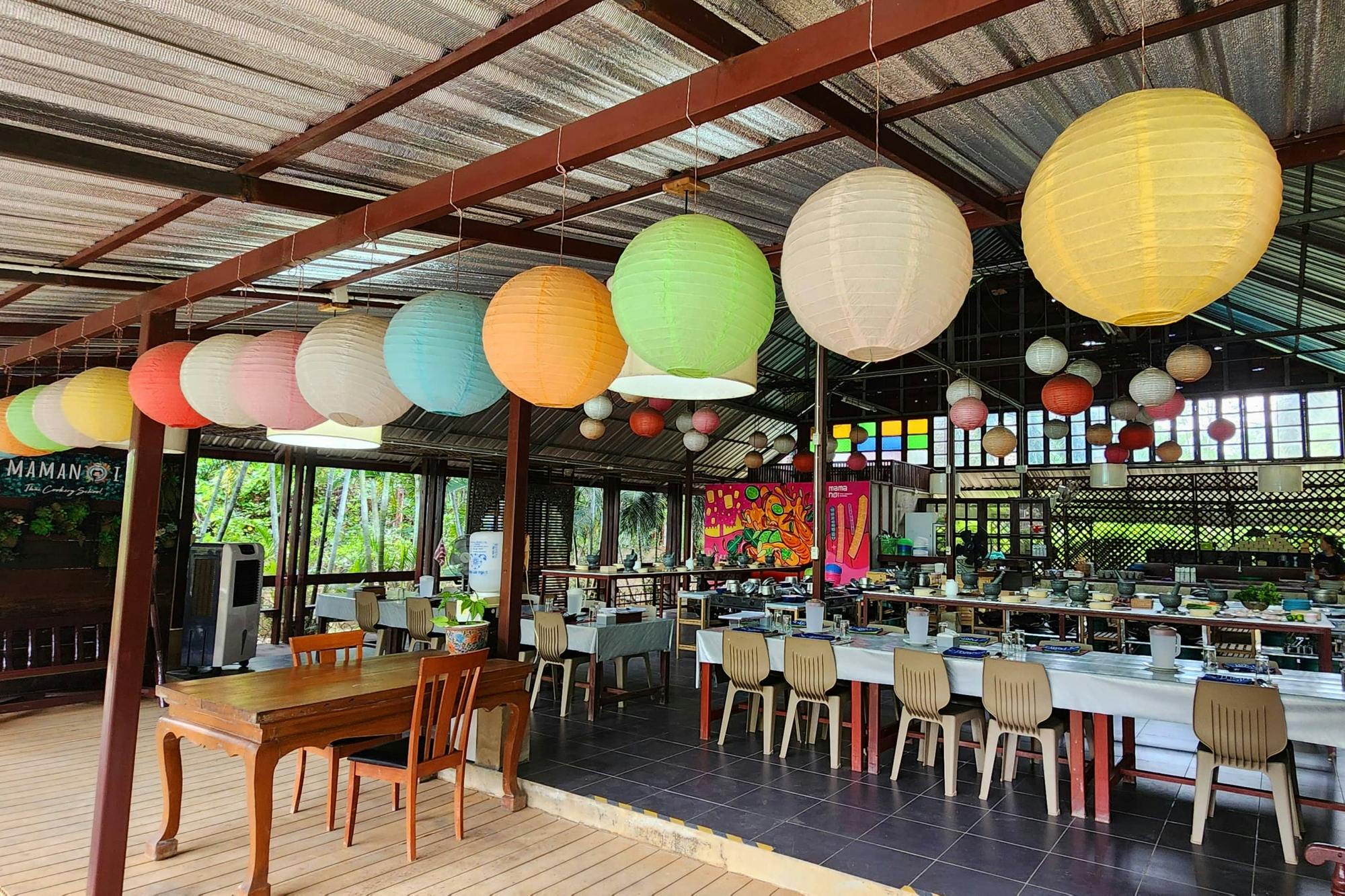 Halve Thaise kookles in Chiang Mai