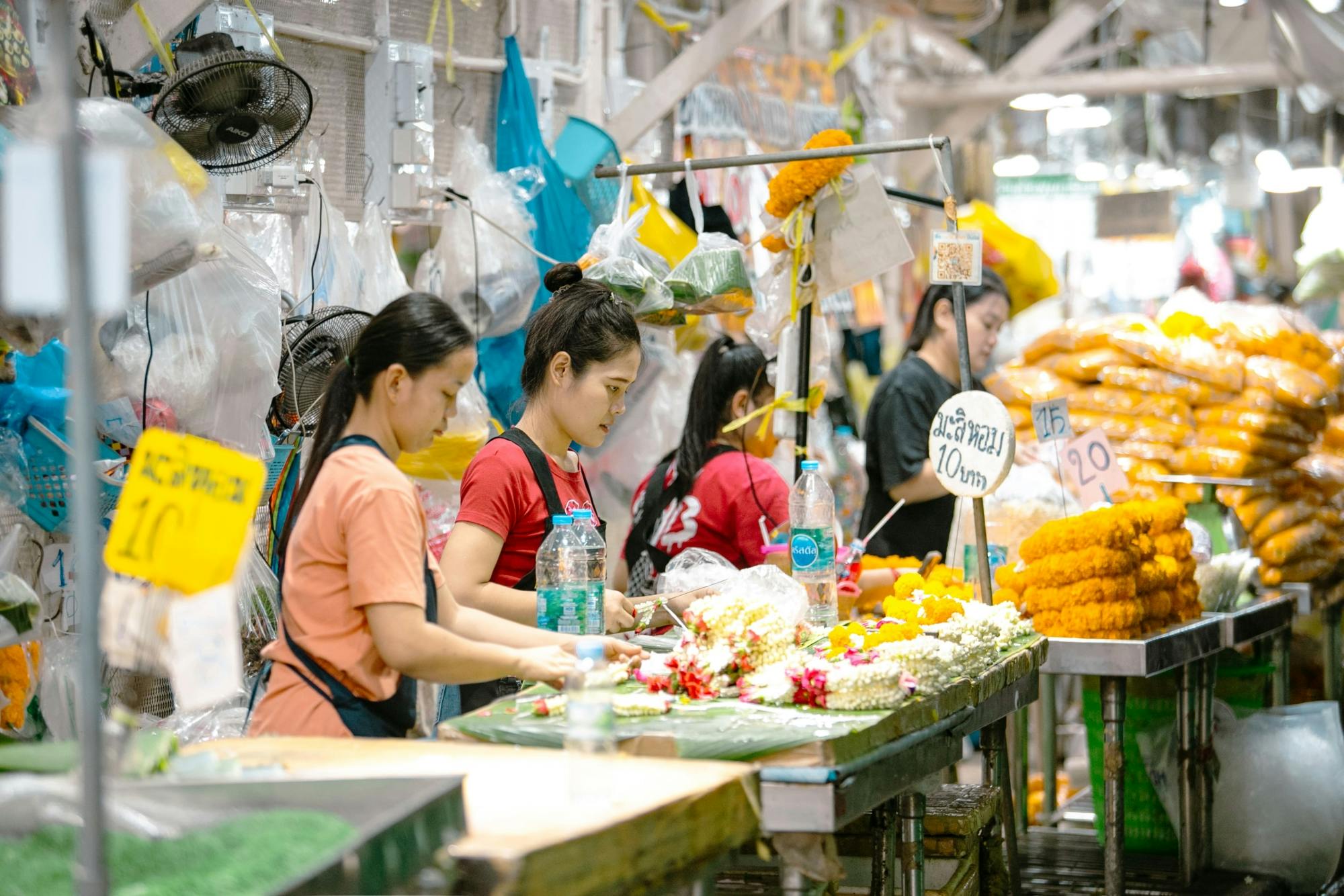 Bangkok Canals and Flower Market