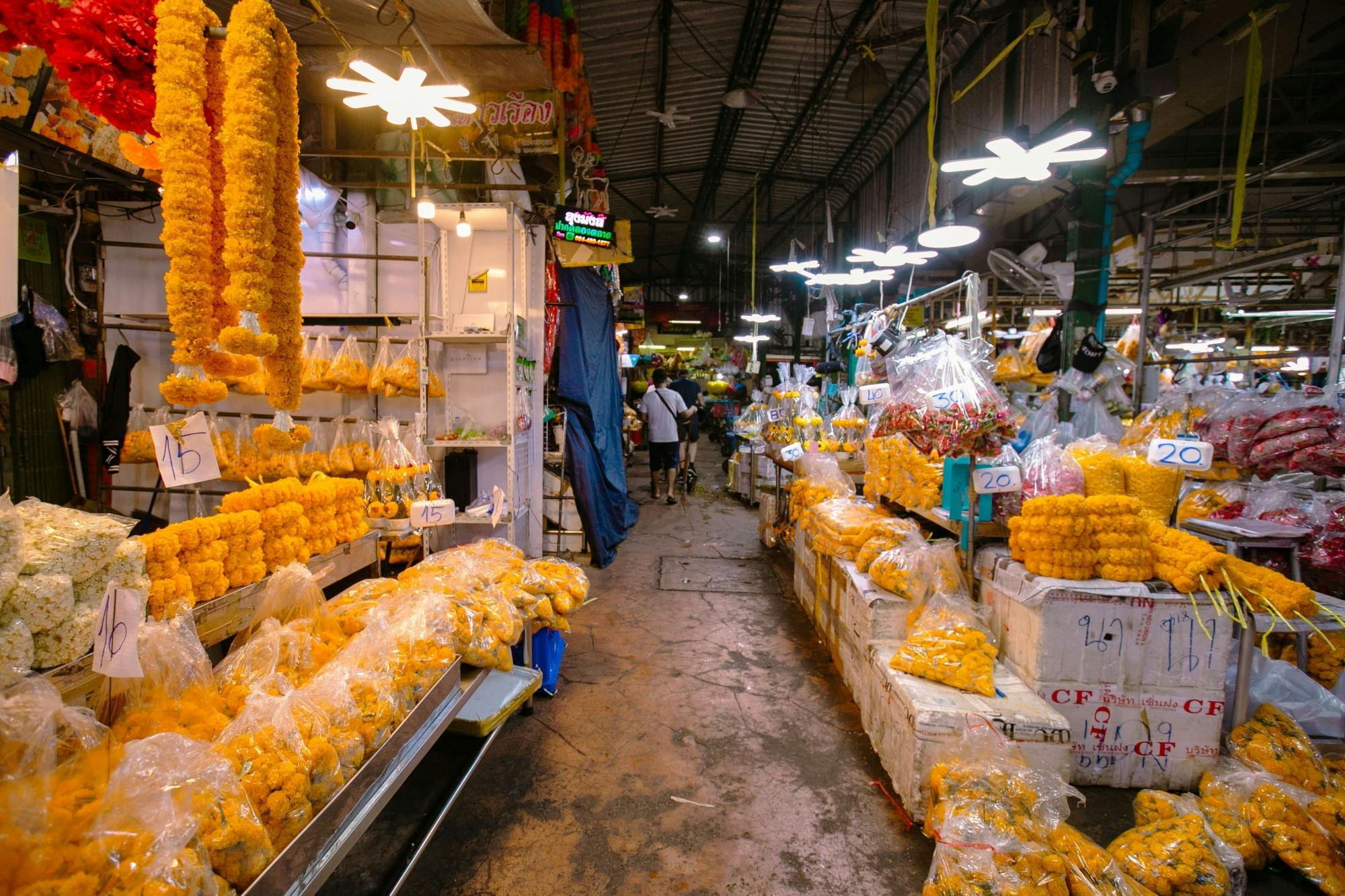 Bangkok Canals and Flower Market