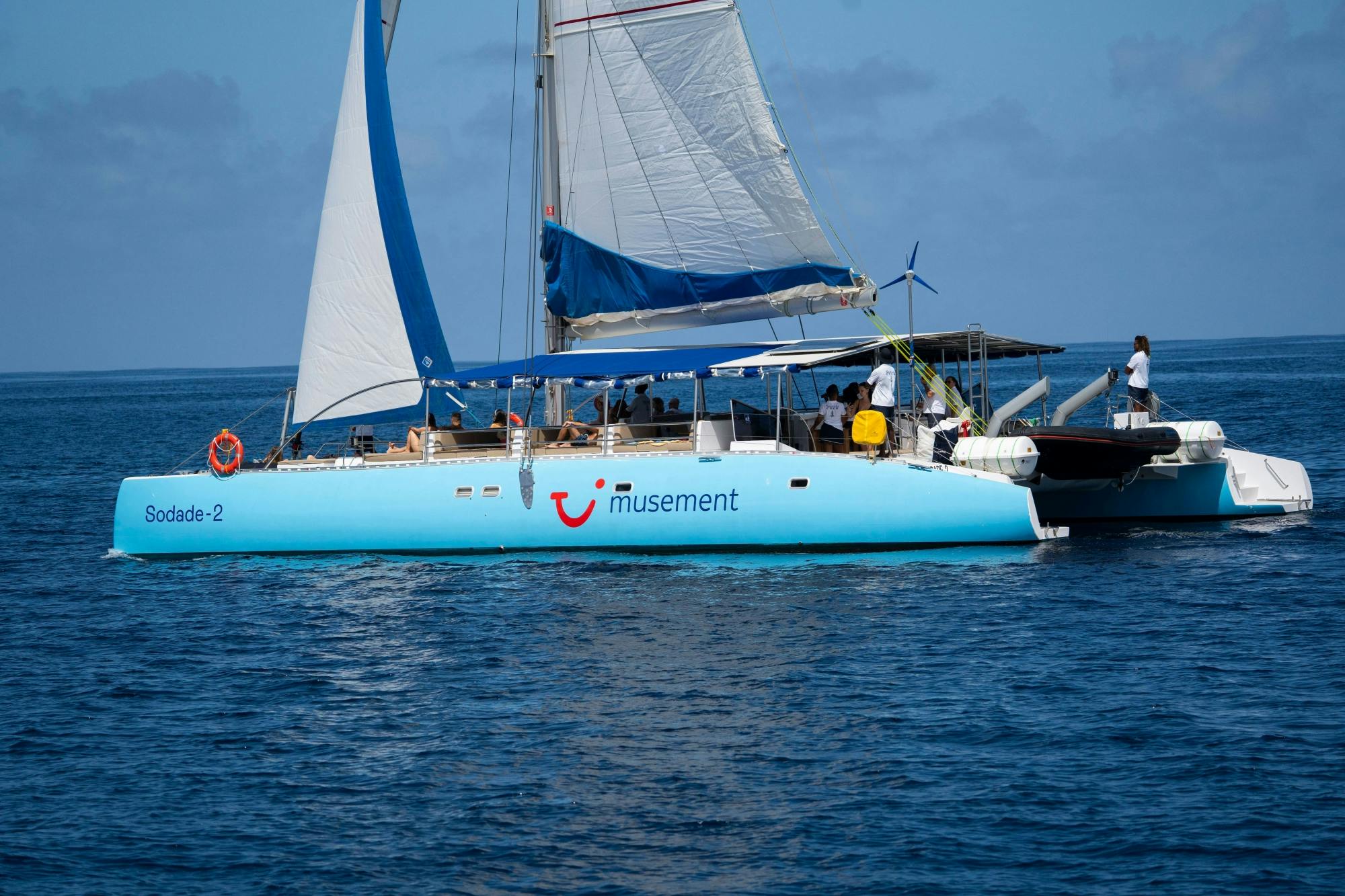 Croisière familiale en catamaran à Boa Vista