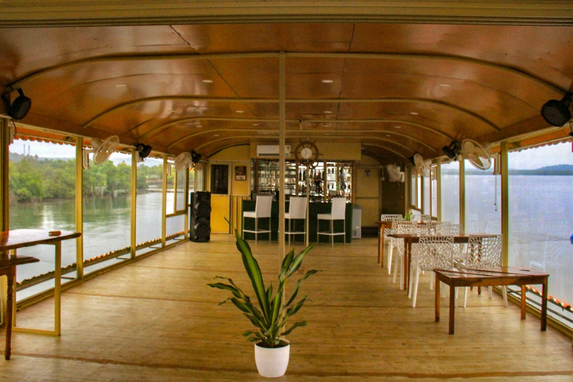 Goa overnight houseboat cruise on the backwaters of Chapora River