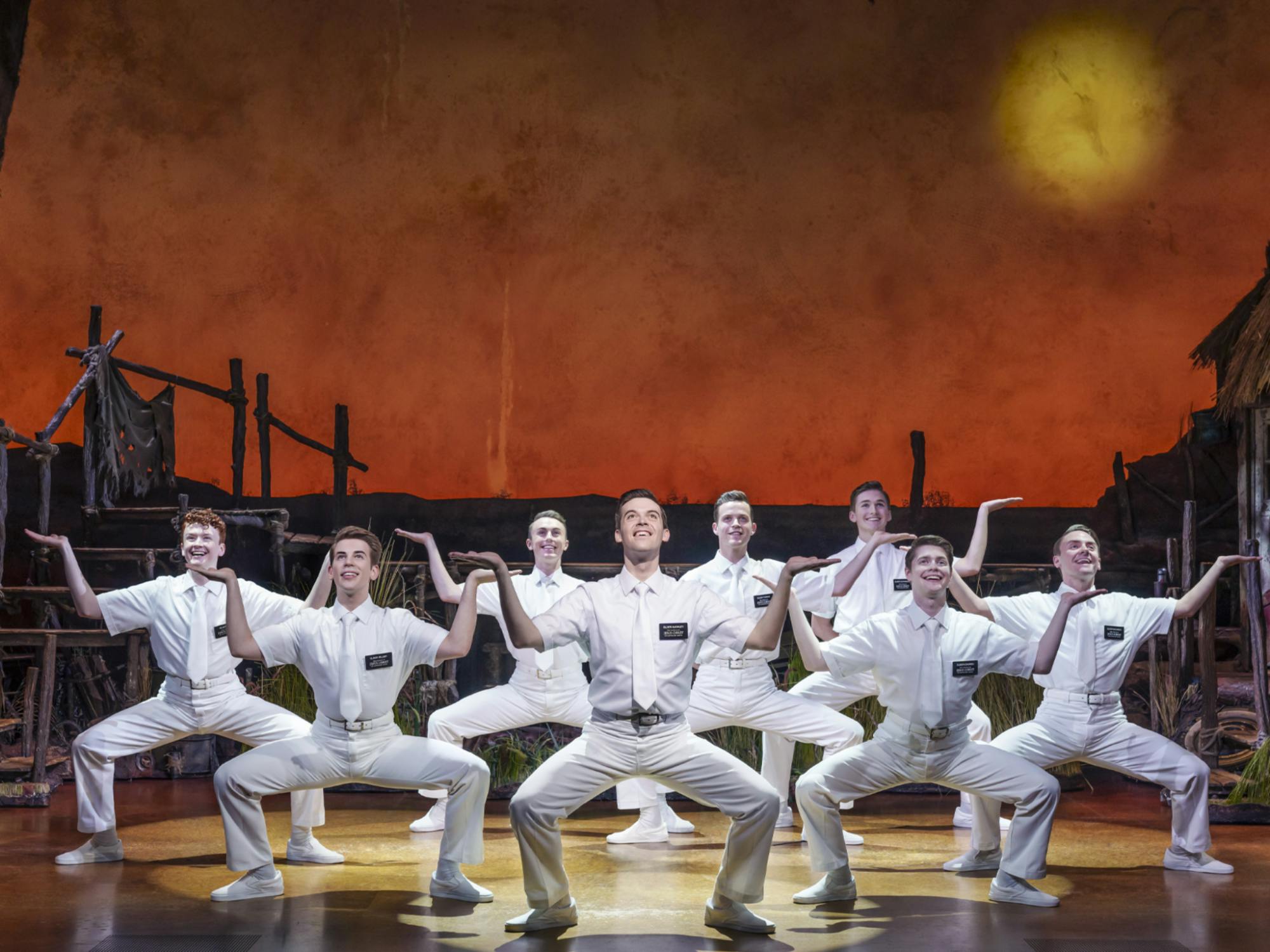 The Book of Mormon, the musical at the Prince of Wales Theatre