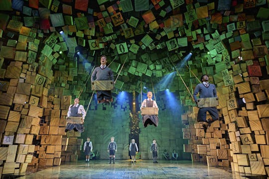 Matilda the musical ticket for the Cambridge Theatre