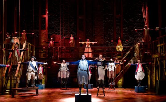 Hamilton, the musical experience at Victoria Palace Theatre